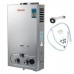 Supdear 12L CNG Natural Gas Hot Water Heater Tankless Instant Boiler Stainless Steel 3.2GPM CE (12L 3.2GPM)
