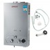 Supdear 18L 4.8GPM LPG Propane Gas Hot Water Heater Tankless Instant Boiler Bathroom Shower (18L 4.8GPM)